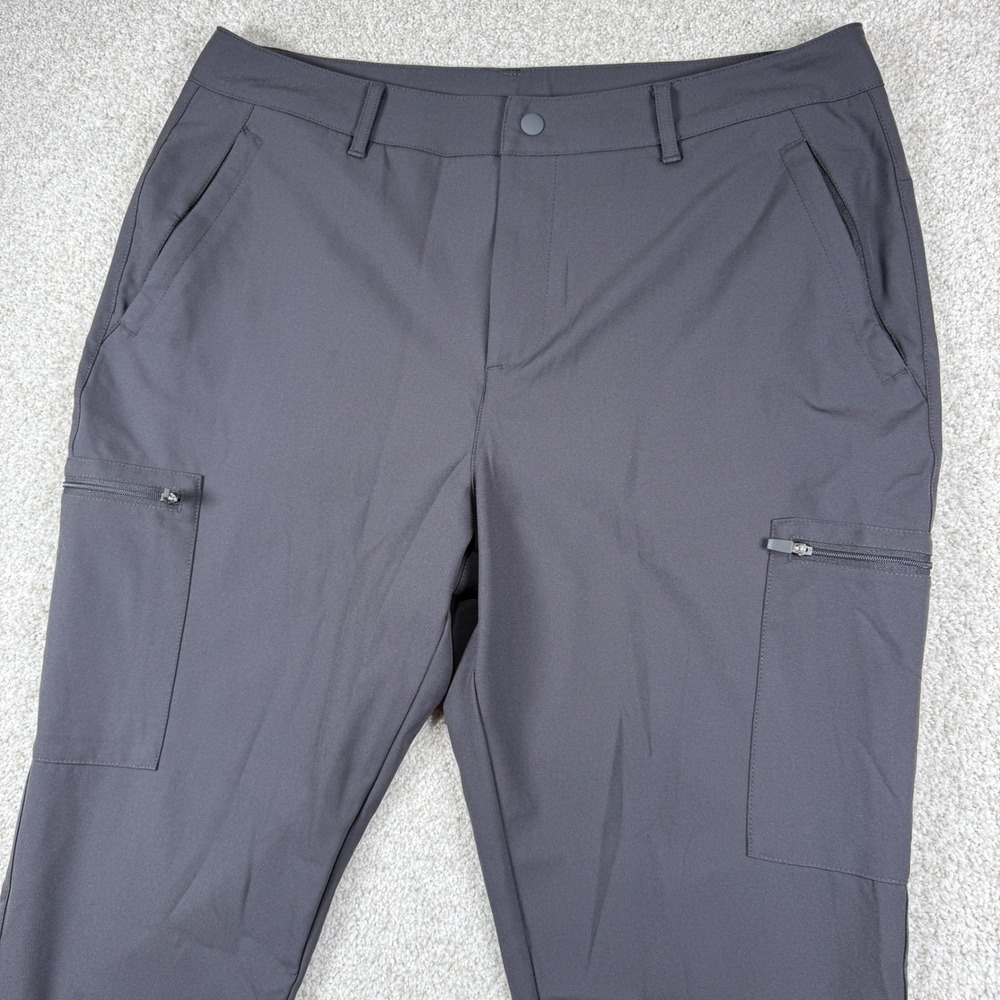 Castore Cargo Pants Men 32R Gray McLaren F1 Technical Stretch Trousers